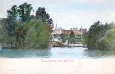 Thames Ditton,river view,hotels and inns